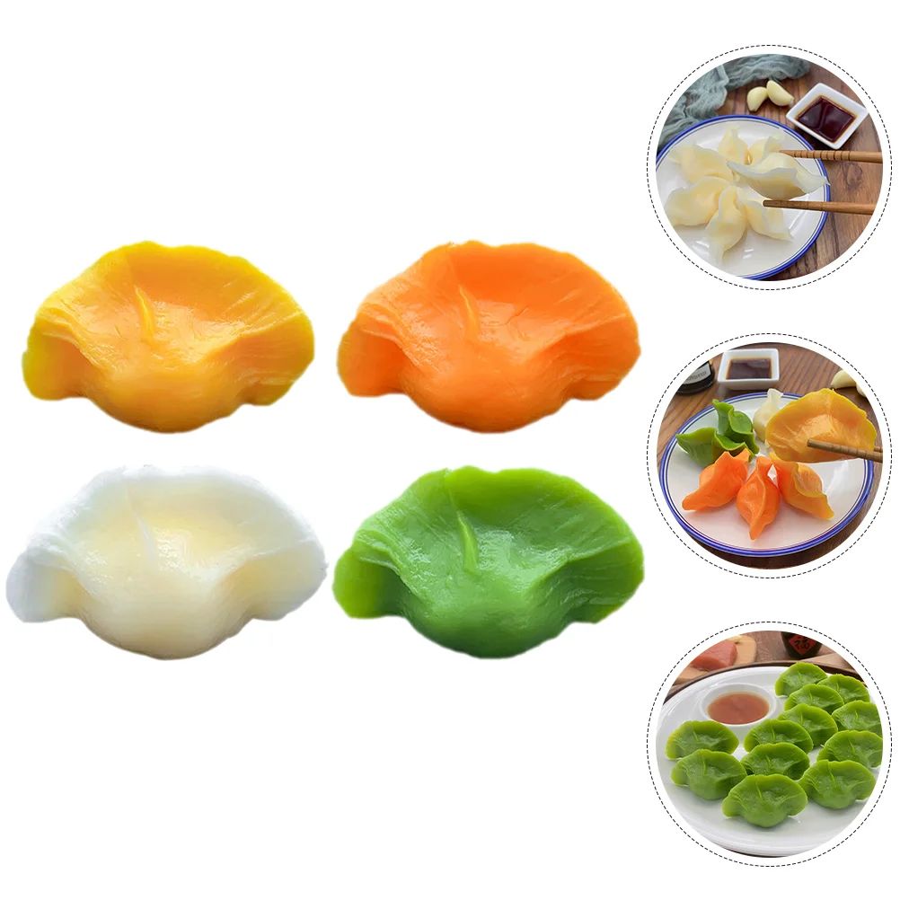 4 Pcs Artificial Dumpling Decors Simulated Shop Display Food Models Simulation Restaurant Prop Toy Fake Medium False
4 Pcs Artificial Dumpling Decors Simulated Shop Display Food Models Simulation Restaurant Prop Toy Fake Medium False