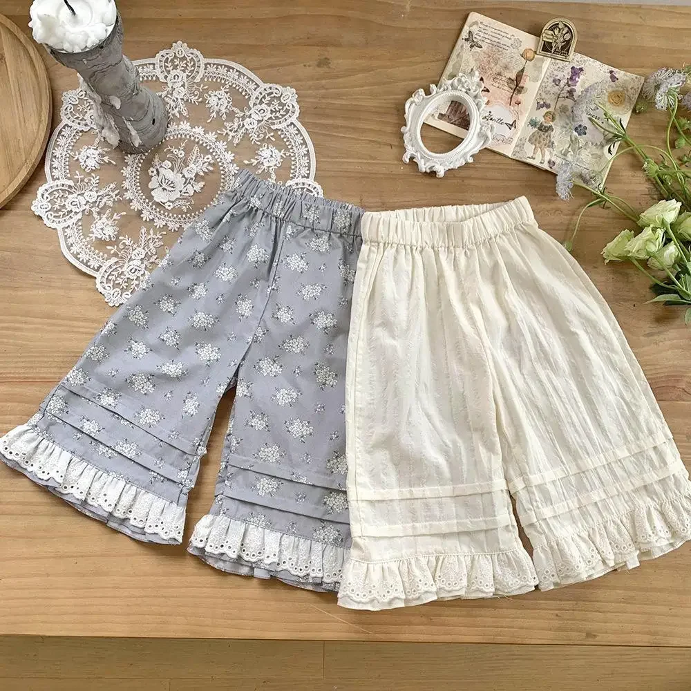 Children Summer Clothing 2025 Baby Girls Embroidery Cotton Pants Clothes Sweet Lace Comfortable Flare Pant Trousers Kids
Children Summer Clothing 2025 Baby Girls Embroidery Cotton Pants Clothes Sweet Lace Comfortable Flare Pant Trousers Kids