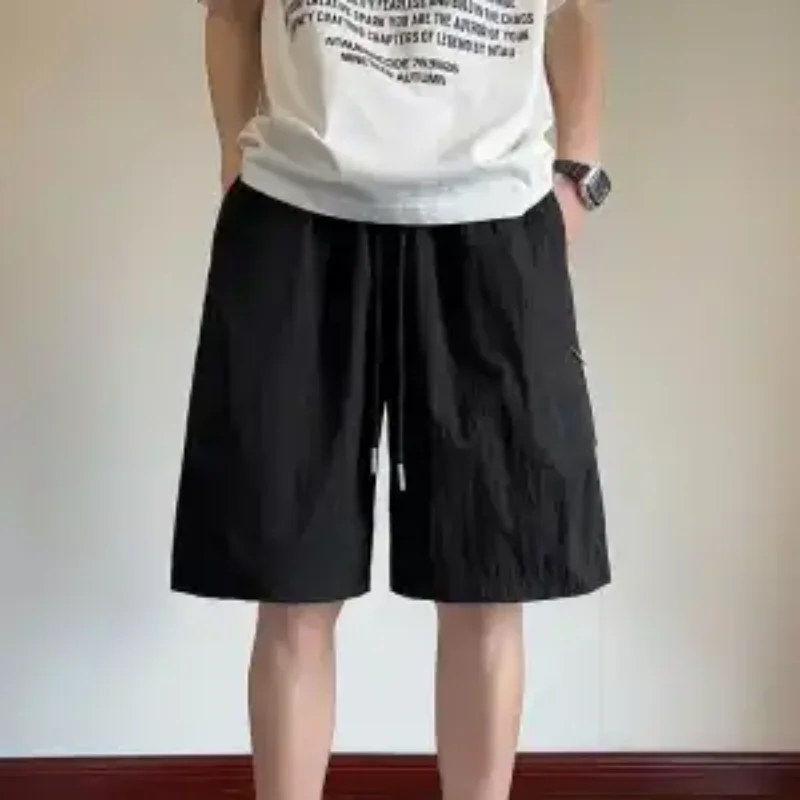 Мужские шорты из ледяного шелка, летние, быстросохнущие, свободные, повседневные, пляжные, 5 дюймов
Мужские шорты из ледяного шелка, летние, быстросохнущие, свободные, повседневные, пляжные, 5 дюймов