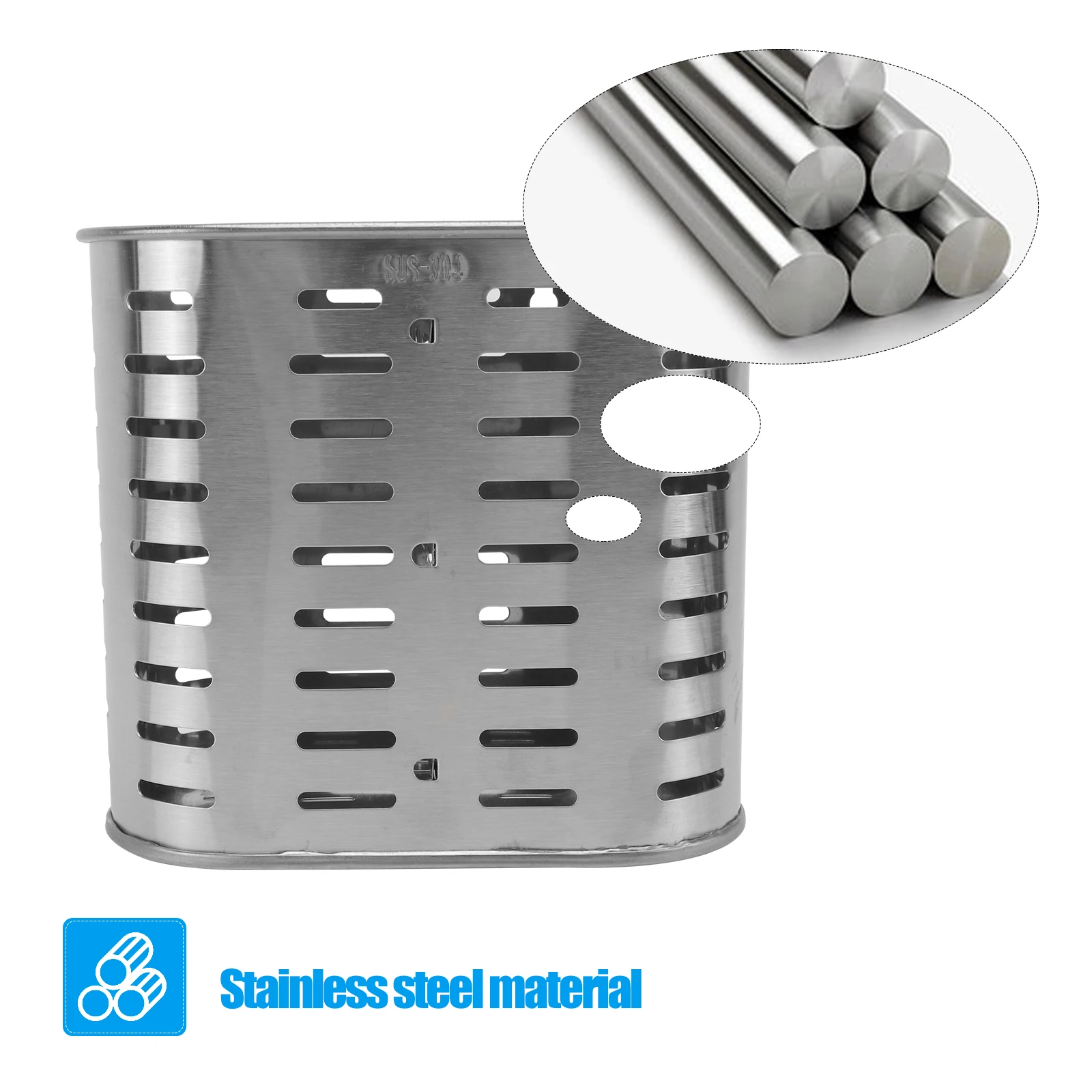 Chopsticks Holder Kitchen Utensils Organizer Stainless Steel 2 Divided Compartments Flatware Drying Rack Sink Basket Rust Proof
Chopsticks Holder Kitchen Utensils Organizer Stainless Steel 2 Divided Compartments Flatware Drying Rack Sink Basket Rust Proof