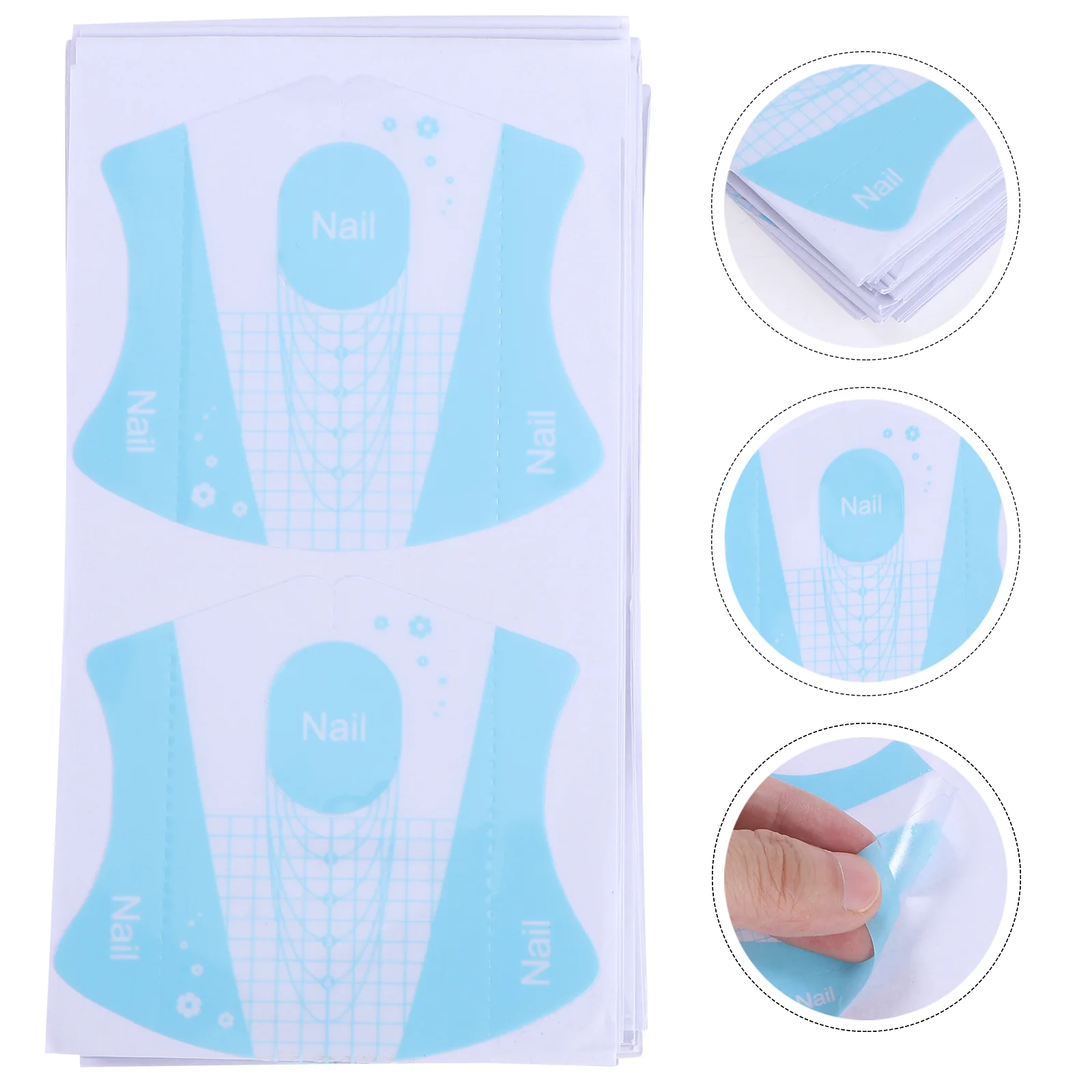 100 Pcs Self-adhesive Nail Tips Guide Sticker Manicure Extension Tool Acrylic Nails Forms Tools Accesories
100 Pcs Self-adhesive Nail Tips Guide Sticker Manicure Extension Tool Acrylic Nails Forms Tools Accesories