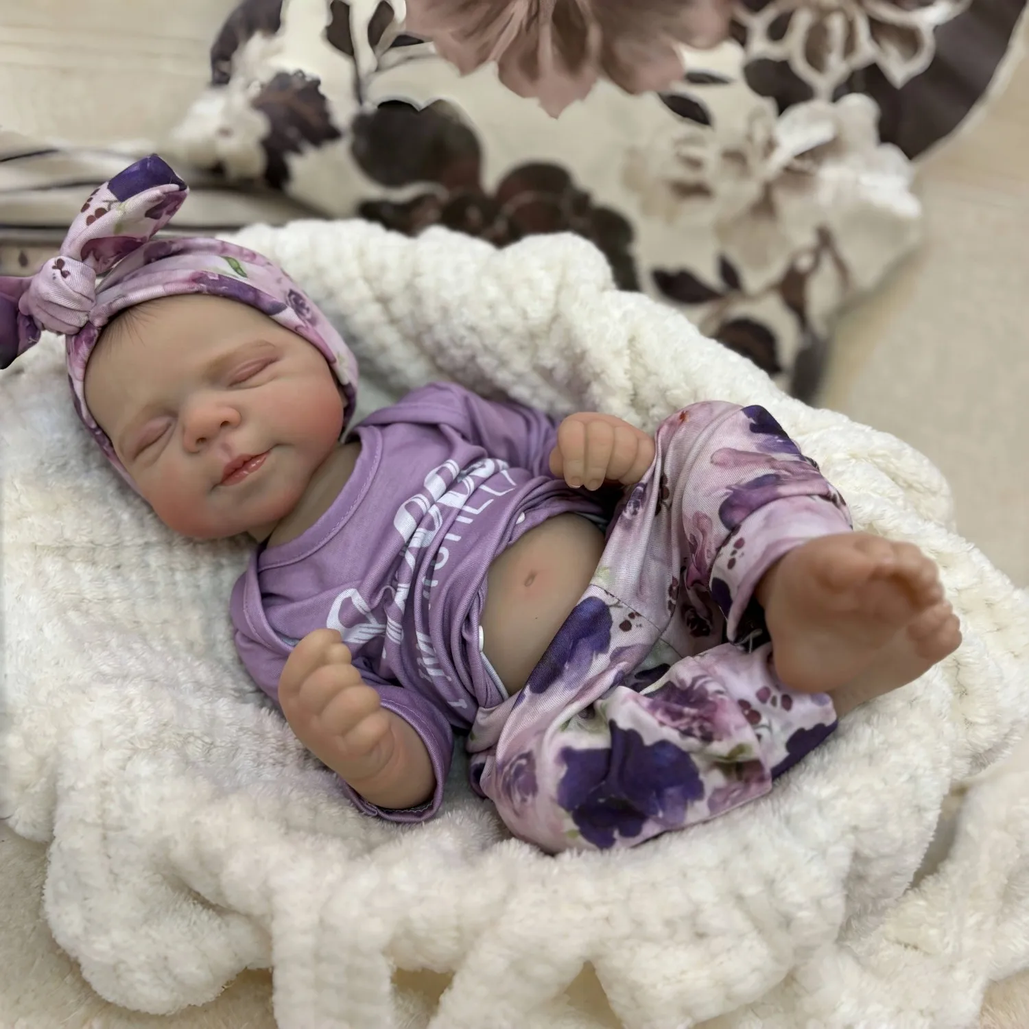 Washable Pascale Bebé Girl Reborn Dolls 19 Inch Newborn Baby Doll Toys With Painted Hair For Children Muñecas Para Niñas
Washable Pascale Bebé Girl Reborn Dolls 19 Inch Newborn Baby Doll Toys With Painted Hair For Children Muñecas Para Niñas