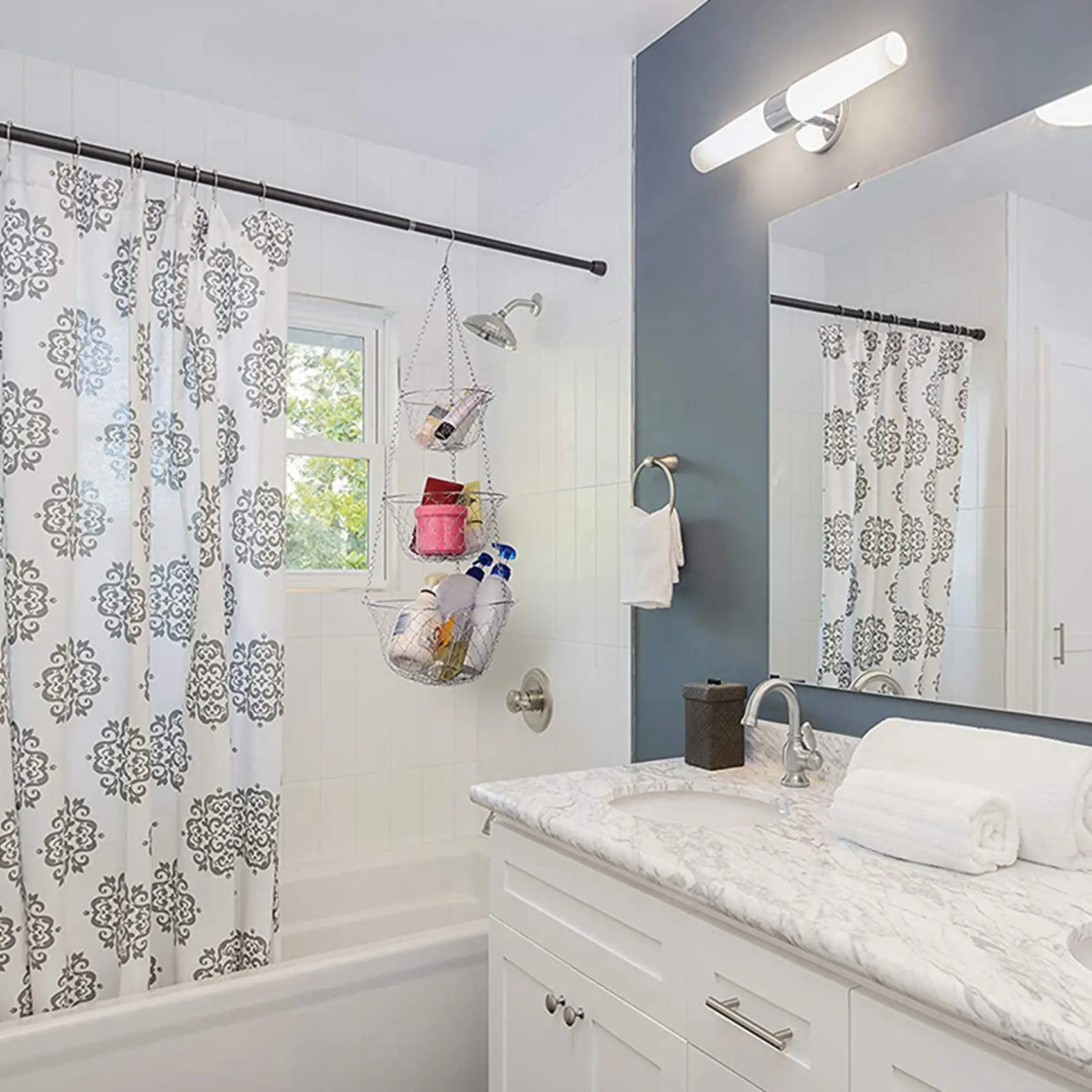 2 шт. 3-х уровневая корзина с фруктами, кухонная корзина для хранения овощей, подвесная цепочка для фруктов, экономия места (серебро и медь) 
2 шт. 3-х уровневая корзина с фруктами, кухонная корзина для хранения овощей, подвесная цепочка для фруктов, экономия места (серебро и медь)