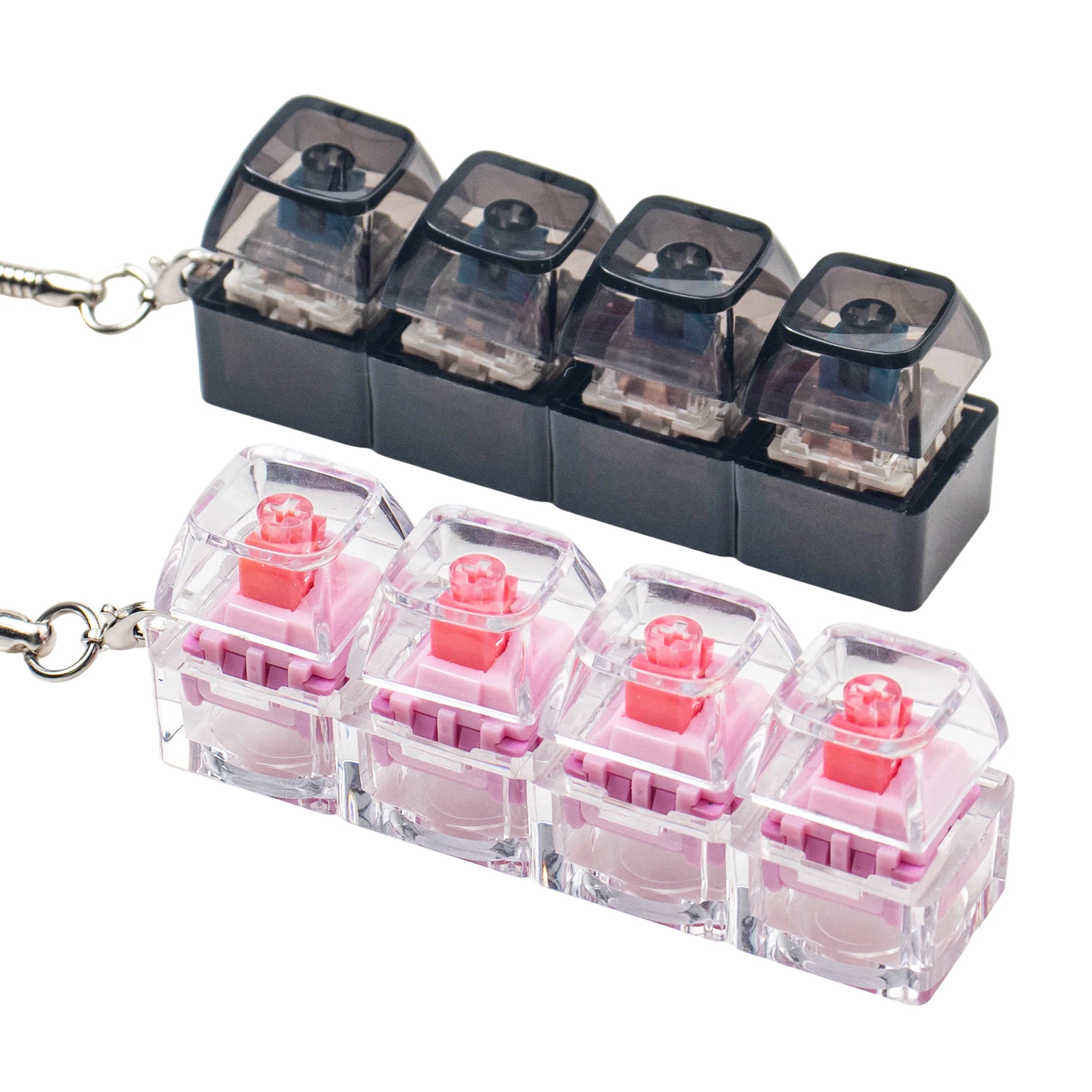 4 Keys Keyboard Finger Toy Keyboard Clicker Keychain Fidget Button Clicker Decompression Fidget Keychain Chain Gift
4 Keys Keyboard Finger Toy Keyboard Clicker Keychain Fidget Button Clicker Decompression Fidget Keychain Chain Gift