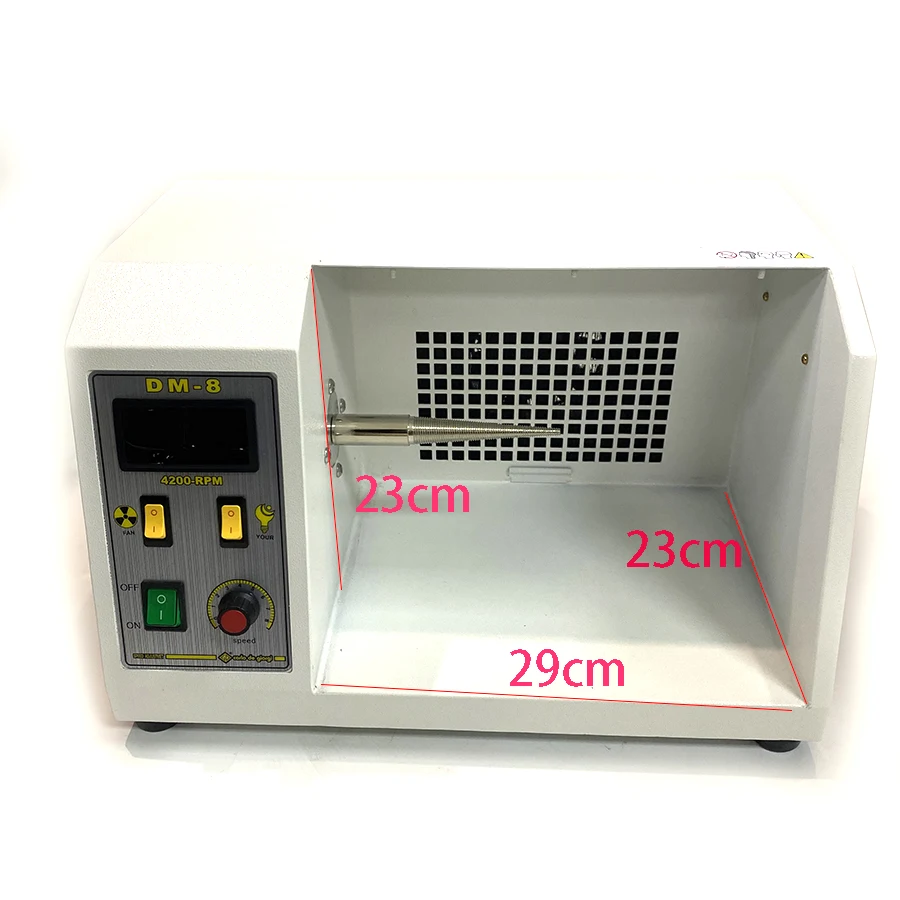 Fabric turbine polishing machine watch strap and jade jewelry polishing equipment DM-8 electric frequency polishing machine
Fabric turbine polishing machine watch strap and jade jewelry polishing equipment DM-8 electric frequency polishing machine