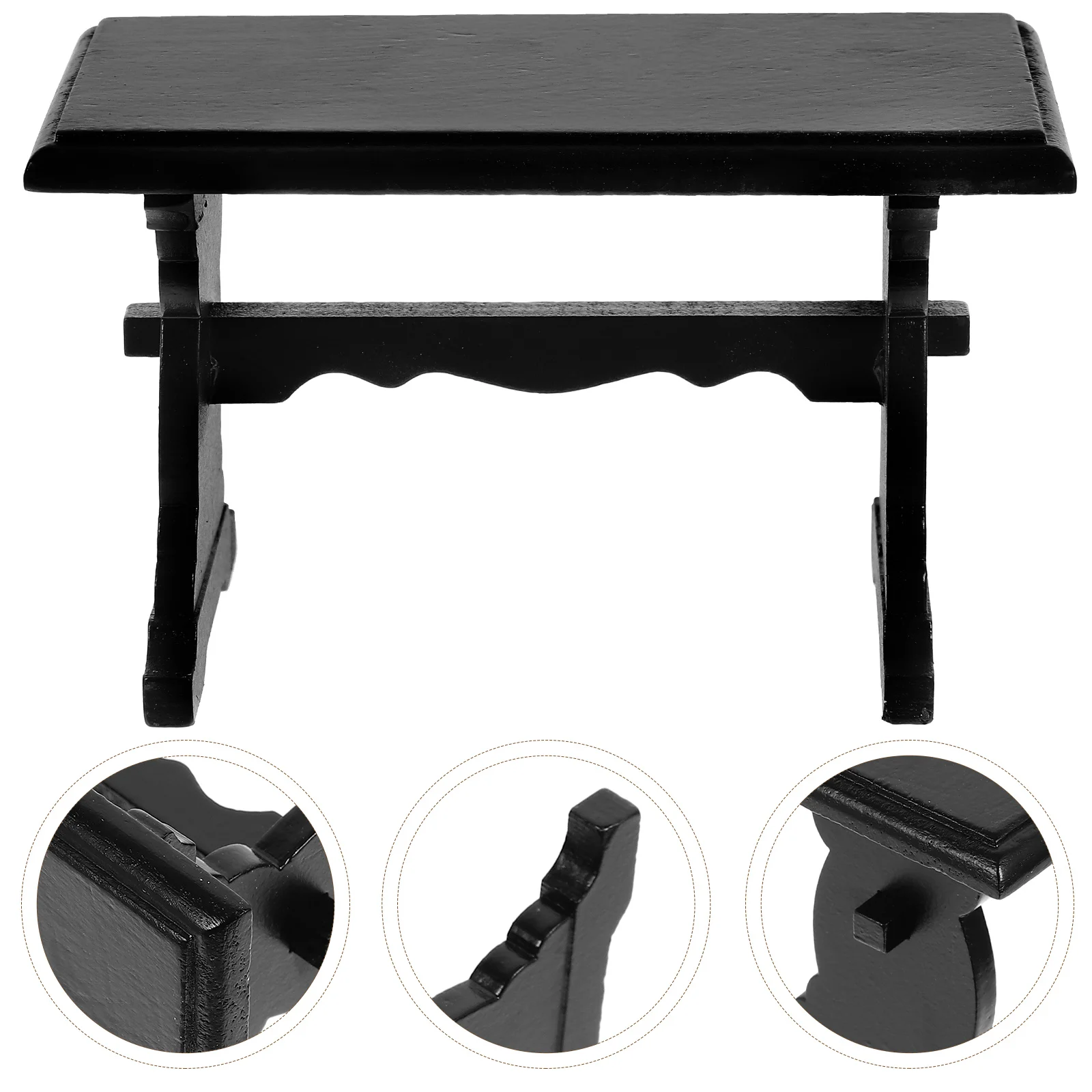 Armless Miniature Decoration Dollhouse Furniture 1/12 Scale Accessories Toy Room DIY Table Wood Sturdy
Armless Miniature Decoration Dollhouse Furniture 1/12 Scale Accessories Toy Room DIY Table Wood Sturdy