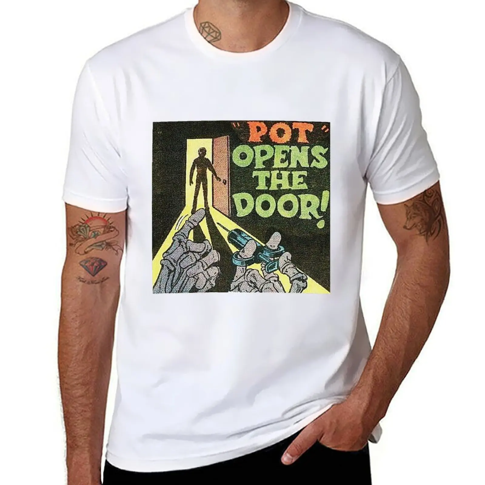 Pot Opens The Door! T-Shirt t shirts for man slim fit t shirt man cotton t shirts for man cotton soft T-shirt
Pot Opens The Door! T-Shirt t shirts for man slim fit t shirt man cotton t shirts for man cotton soft T-shirt