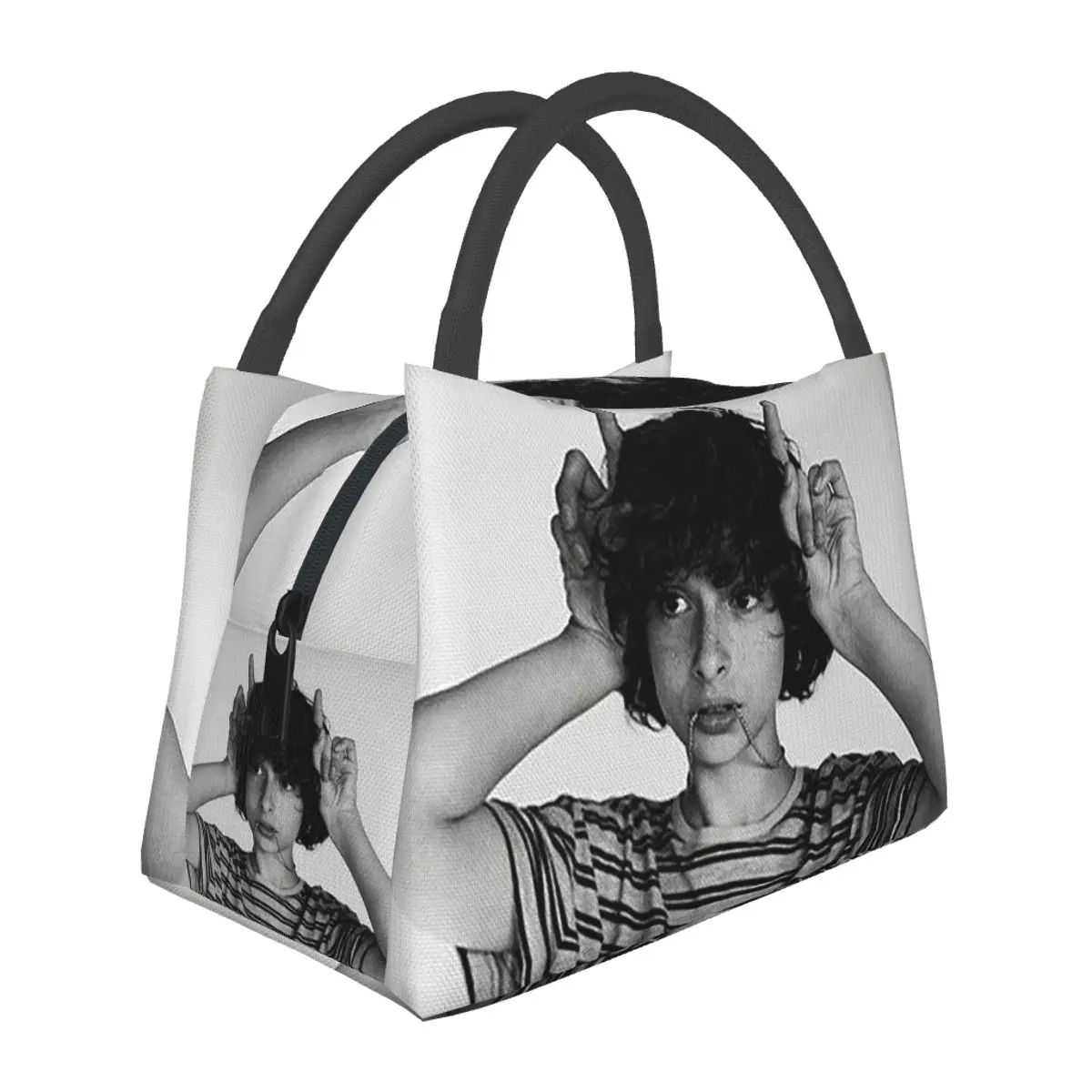 Finn Wolfhard Insulated Lunch Bag for Women Picnic Storage Food Boxes Leakproof Container Cooler Thermal Lunch Box Tote
Finn Wolfhard Insulated Lunch Bag for Women Picnic Storage Food Boxes Leakproof Container Cooler Thermal Lunch Box Tote