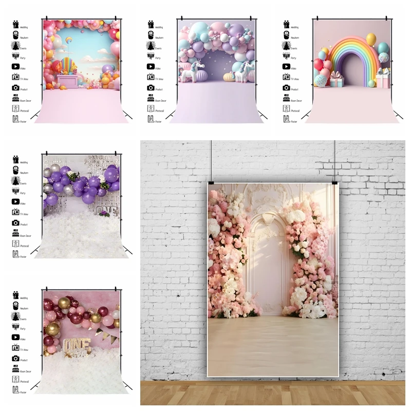 Baby 1st Birthday Photography Backdrop Girl Boy Baby Shower Balloons Cake Smash Party Decor Photo Background Studio Props
Baby 1st Birthday Photography Backdrop Girl Boy Baby Shower Balloons Cake Smash Party Decor Photo Background Studio Props