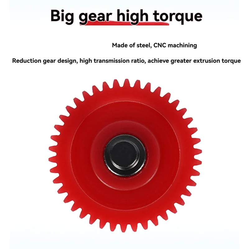 Professional DLC Coated Steel Sprite Extruder Gear For Ender3 S1, Ender-5, CR-10 Smart Pro 3D Printer Hardened Metal Accessory
Professional DLC Coated Steel Sprite Extruder Gear For Ender3 S1, Ender-5, CR-10 Smart Pro 3D Printer Hardened Metal Accessory