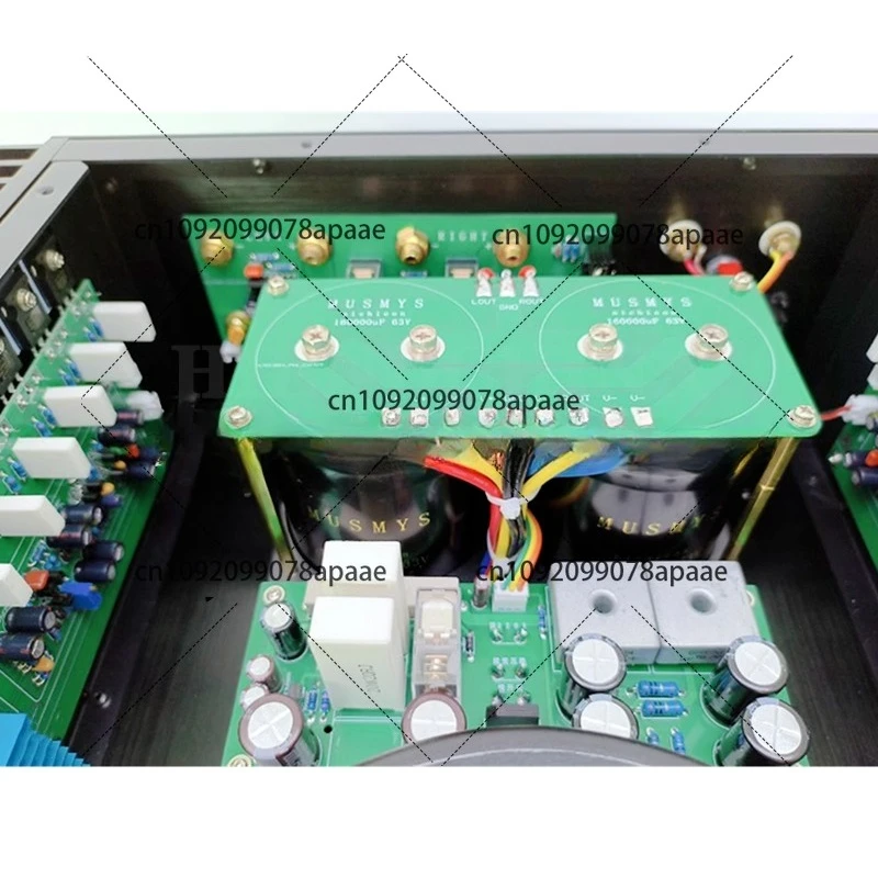 HIFI Amplifier YU-05 MUSMYS Clone Study Acceleration E-406 Class AB 320W/4ohm 180W/8ohm Fully Balanced Amplify SNR 120dB
HIFI Amplifier YU-05 MUSMYS Clone Study Acceleration E-406 Class AB 320W/4ohm 180W/8ohm Fully Balanced Amplify SNR 120dB