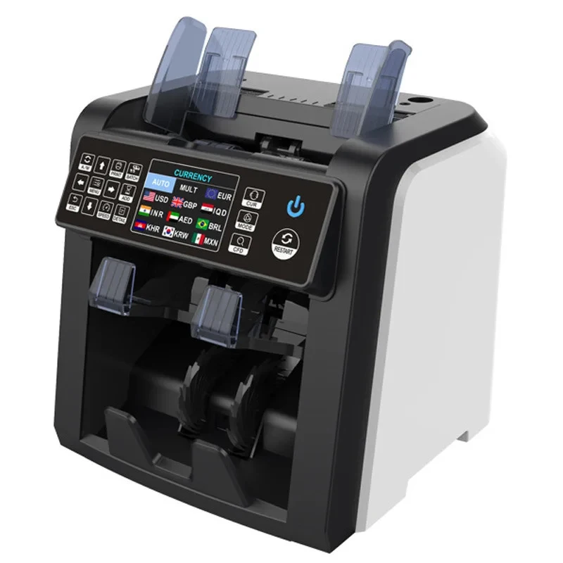 AL- Dual CIS Banknote Sorter Fitns Mix Value Money Counteeit Bill Counter
AL- Dual CIS Banknote Sorter Fitns Mix Value Money Counteeit Bill Counter
