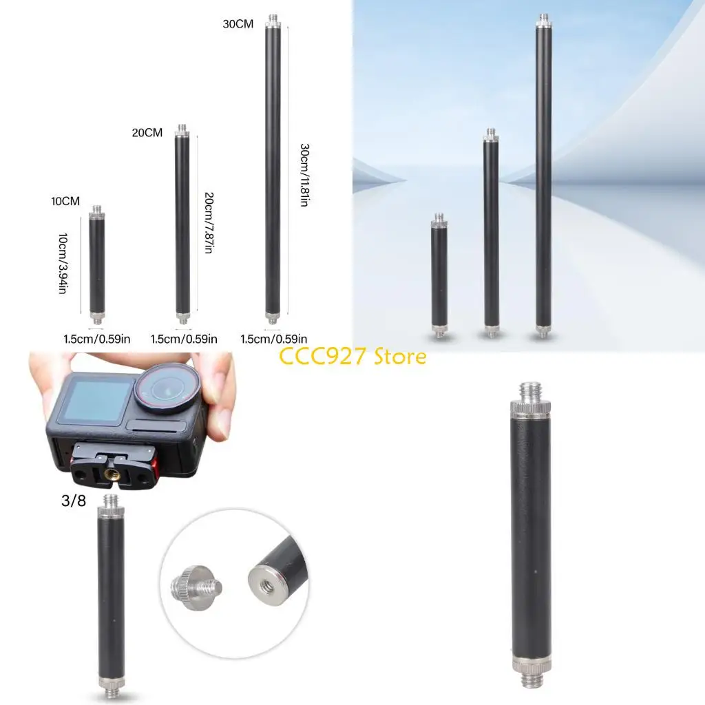 B03F Multifunctional 10cm 20cm 30cm 1/4 Thread Rod for Cameras Equipment Mounting
B03F Multifunctional 10cm 20cm 30cm 1/4 Thread Rod for Cameras Equipment Mounting