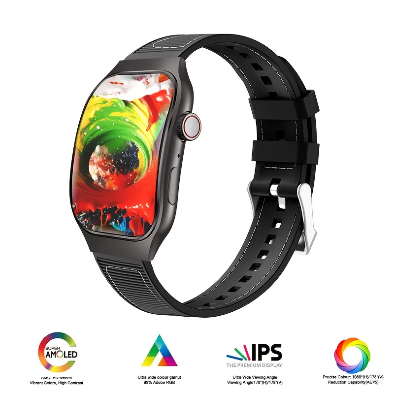 2026 New Curved Smartwatch 2.01 Inch Bridge Touch Screen Bluetooth Call Wireless Charge Multi Sport Mode
2026 New Curved Smartwatch 2.01 Inch Bridge Touch Screen Bluetooth Call Wireless Charge Multi Sport Mode