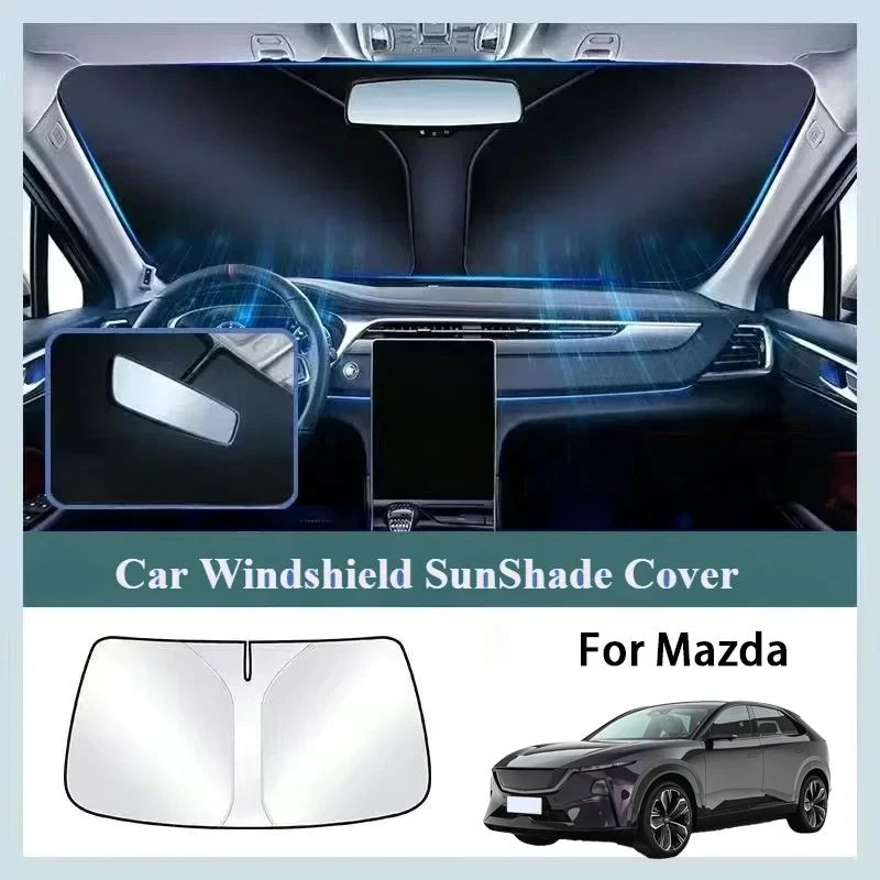 For Mazda 3 Angxela CX5/CX50 line also EZ6/6/5 car sunshade front sunscreen heat shield
For Mazda 3 Angxela CX5/CX50 line also EZ6/6/5 car sunshade front sunscreen heat shield