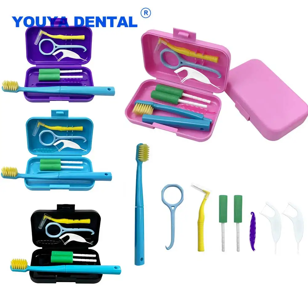 Dental Brace Extractor Orthodontic Aligner Remove Hook Tool Toothbrush Interdental Brush Box Oral Hygiene Dentistry Tools Kits
Dental Brace Extractor Orthodontic Aligner Remove Hook Tool Toothbrush Interdental Brush Box Oral Hygiene Dentistry Tools Kits