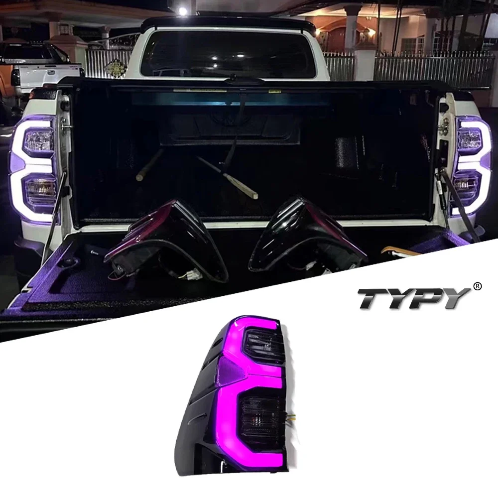 Автомобильная задняя фара для Toyota Hilux RGB 2015-2021, обновленная Модифицированная в новую динамическую фару поворота, автомобильная задняя фара в сборе
Автомобильная задняя фара для Toyota Hilux RGB 2015-2021, обновленная Модифицированная в новую динамическую фару поворота, автомобильная задняя фара в сборе