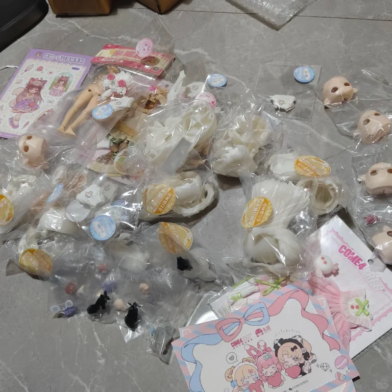 Оригинальная Come4free Minty Fantasy Forest Series Bjd слепая коробка 1/12 подвижная шарнирная кукла модель животного аксессуары одежда
Оригинальная Come4free Minty Fantasy Forest Series Bjd слепая коробка 1/12 подвижная шарнирная кукла модель животного аксессуары одежда