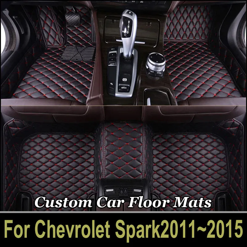 Car Floor Mats For Chevrolet Holden Barina Spark EV Ravon R2 M300 2011~2015 Anti-dirt Pad Carpets Leather Mat Car Accessories
Car Floor Mats For Chevrolet Holden Barina Spark EV Ravon R2 M300 2011~2015 Anti-dirt Pad Carpets Leather Mat Car Accessories