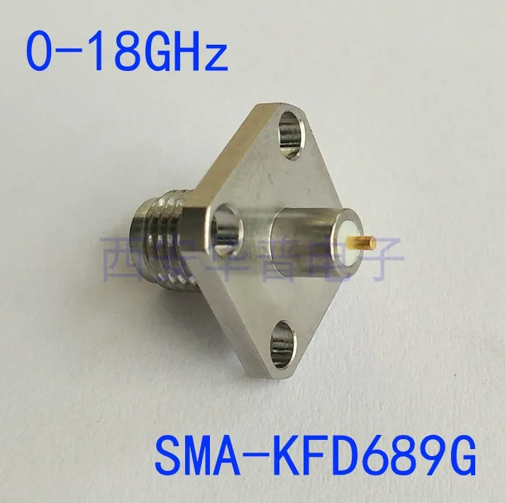 Jianyuan SMA-KFD689G RF connector 18G high-frequency 4-hole stainless steel female head SMA-KFD RF connector
Jianyuan SMA-KFD689G RF connector 18G high-frequency 4-hole stainless steel female head SMA-KFD RF connector