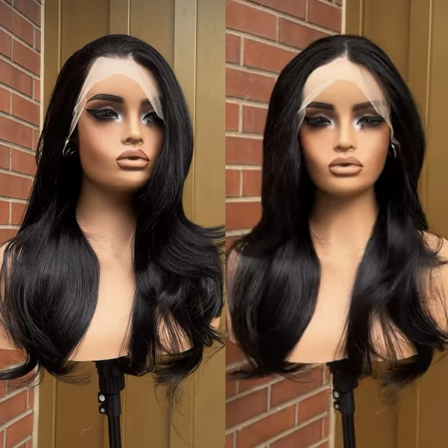 Black Lace Front Wig Long Natural Wave Synthetic Hair 13x4 Frontal Lace Wigs for Women Natural Hairline Daily Wear Cosplay
Black Lace Front Wig Long Natural Wave Synthetic Hair 13x4 Frontal Lace Wigs for Women Natural Hairline Daily Wear Cosplay