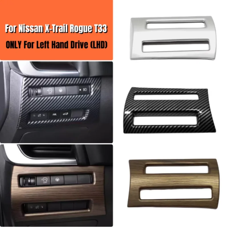 Car Interior Headlight Knob Cover Head Light Adjustment Knob Cover Trim Fit For Nissan X-Trail X Trail / Rogue T33 2021 - 2024
Car Interior Headlight Knob Cover Head Light Adjustment Knob Cover Trim Fit For Nissan X-Trail X Trail / Rogue T33 2021 - 2024