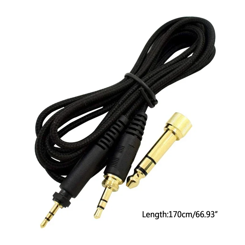 Suitable For Shure SRH440 SRH840 SRH940 SRH750DJ SRH 840 940 440 Headphones 6.35mm Replacement Nylon Braided Cable Audio cable
Suitable For Shure SRH440 SRH840 SRH940 SRH750DJ SRH 840 940 440 Headphones 6.35mm Replacement Nylon Braided Cable Audio cable