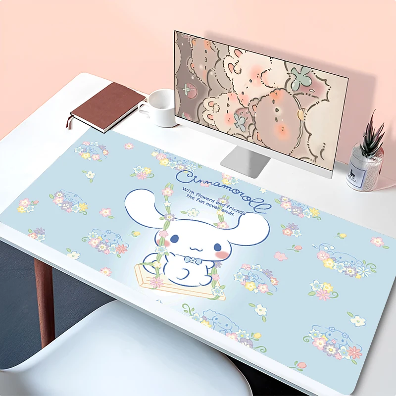 Kawaii Mouse Pad Laptop Cinnamorolls Blue Anime Table Mousepad XXL Gaming Keyboard Rug PC Sanrio Flowers Gamer Cabinet Desk Mat
Kawaii Mouse Pad Laptop Cinnamorolls Blue Anime Table Mousepad XXL Gaming Keyboard Rug PC Sanrio Flowers Gamer Cabinet Desk Mat