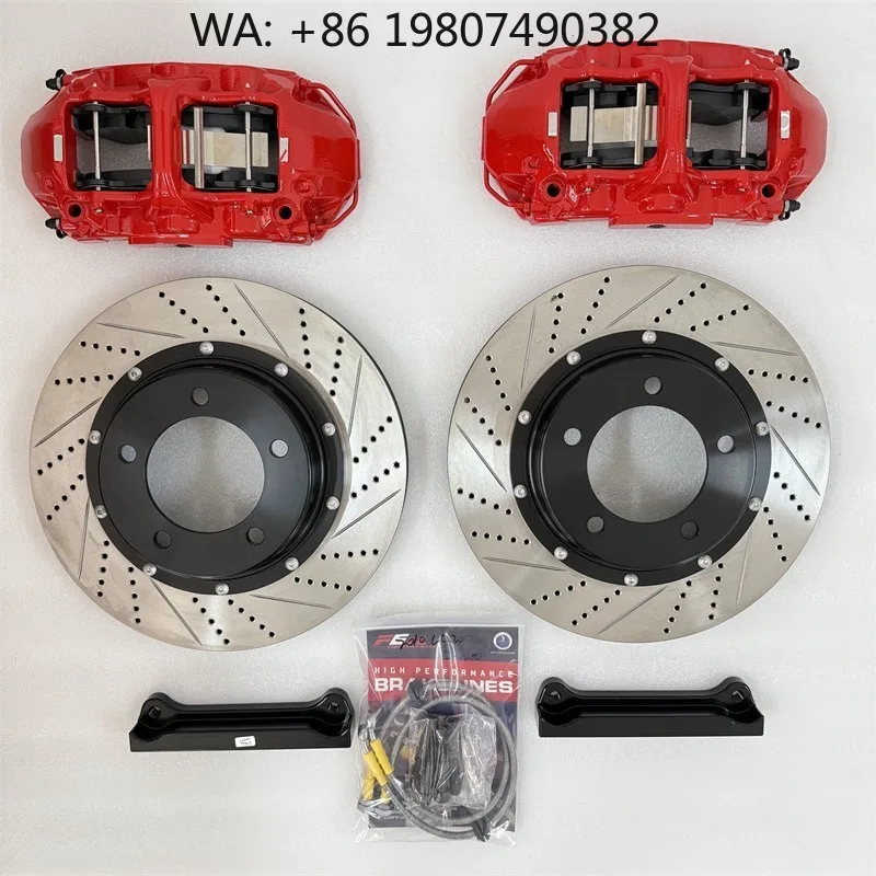 Custom GT6 6 Piston Big Brake Kit High Performance Racing Modified Caliper Disc System For Full Series Luxury Sedan Models