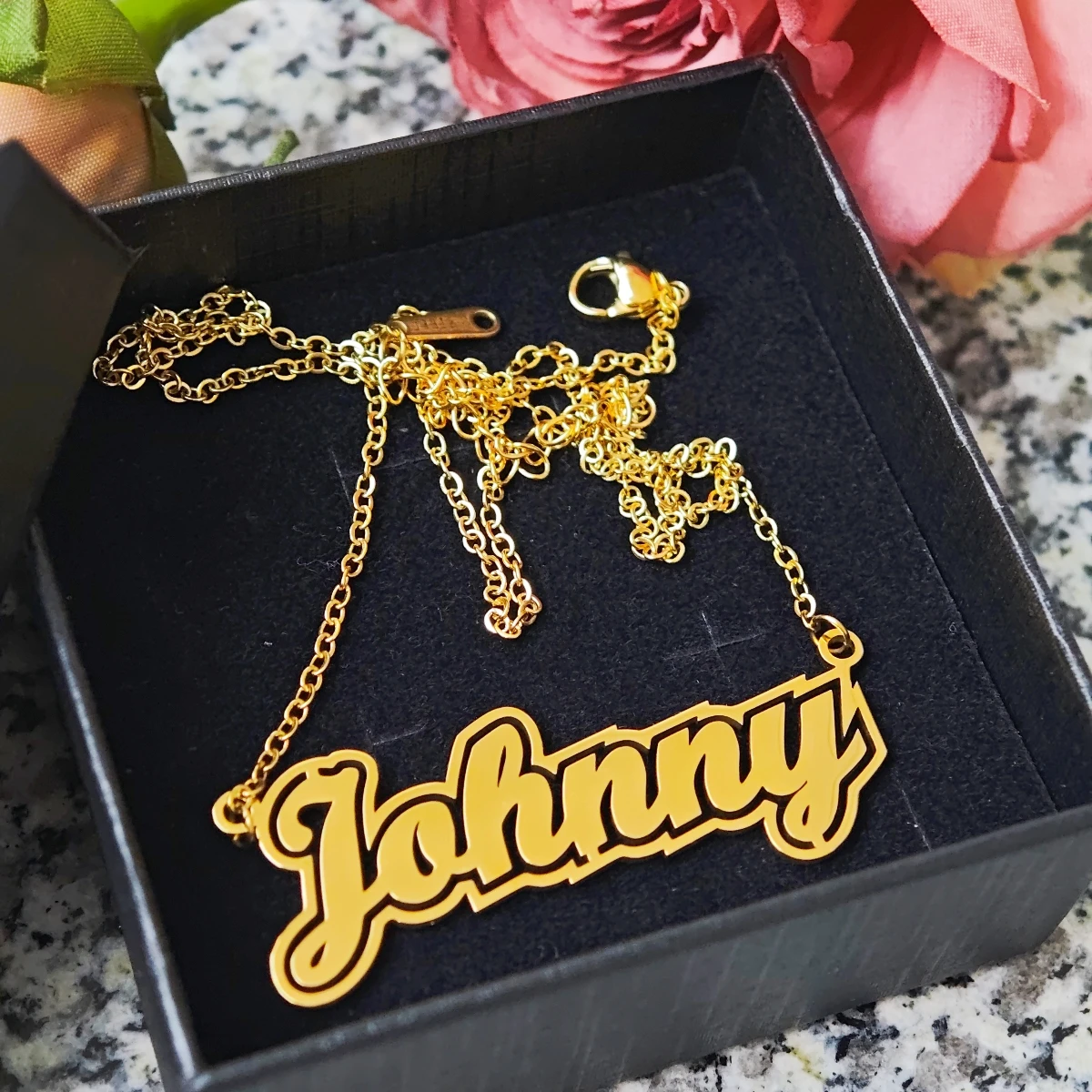 Customized Stainless Steel Necklace Custom Name Jewelry Charm Women Necklace Children's Gift Non Fading Necklace Christmas Gift
Customized Stainless Steel Necklace Custom Name Jewelry Charm Women Necklace Children's Gift Non Fading Necklace Christmas Gift
