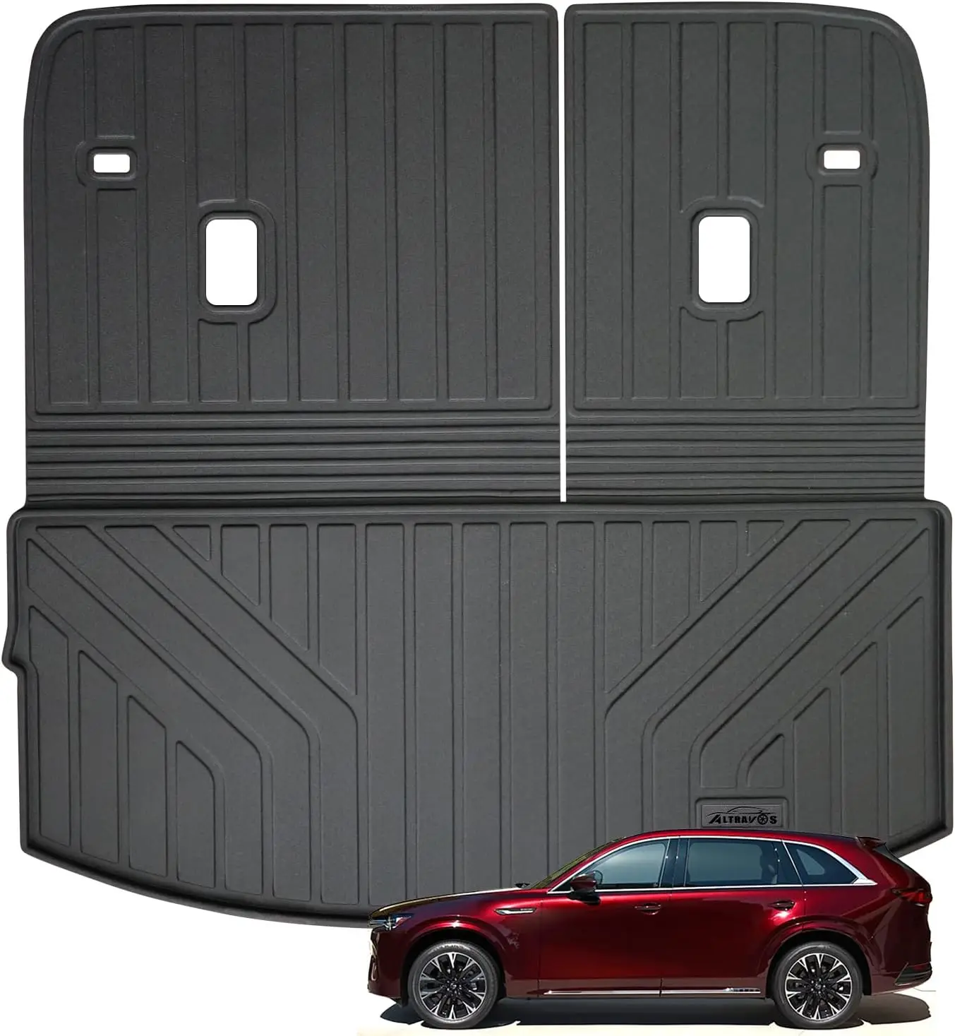 Cargo Liners for Mazda CX90 2024 2025 7&8 Seats TPE Trunk Mat with Backrest Protection
Cargo Liners for Mazda CX90 2024 2025 7&8 Seats TPE Trunk Mat with Backrest Protection