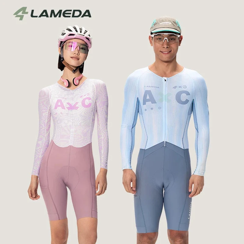 LAMEDA New Jumpsuit Long Sleeve Cycling Jersey Men Women Quick-Dry Spring Summer Professional High-Elasticity Breathable Suit
LAMEDA New Jumpsuit Long Sleeve Cycling Jersey Men Women Quick-Dry Spring Summer Professional High-Elasticity Breathable Suit