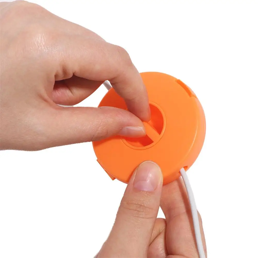 Round Management Data Line Wire Cable Cable Clips Cable Winder Cord Holder Organizer
Round Management Data Line Wire Cable Cable Clips Cable Winder Cord Holder Organizer