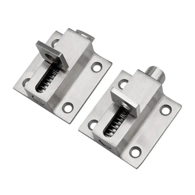 Stainless Steel Pull Ring Spring Door Latch Lock Window Gate Anti-theft Security Sliding Self Automatic Bolt Home Hardware
Stainless Steel Pull Ring Spring Door Latch Lock Window Gate Anti-theft Security Sliding Self Automatic Bolt Home Hardware