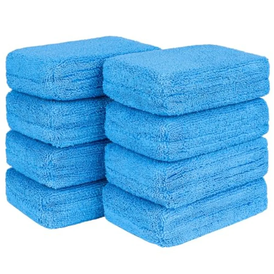 Microfiber Applicator Pads, Scratch-Free Car Wash Sponge for Cleaning, Premium Wax Foam Applicator Pads for Car Detailing, 5"x3
Microfiber Applicator Pads, Scratch-Free Car Wash Sponge for Cleaning, Premium Wax Foam Applicator Pads for Car Detailing, 5"x3