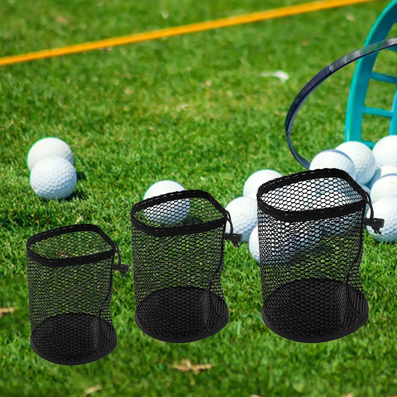 Golf Ball Pouch Polyester Mesh Bag Golf Accessory Stuff Sack for Gym Caddy Bag and Sport Golf Equipment
Golf Ball Pouch Polyester Mesh Bag Golf Accessory Stuff Sack for Gym Caddy Bag and Sport Golf Equipment