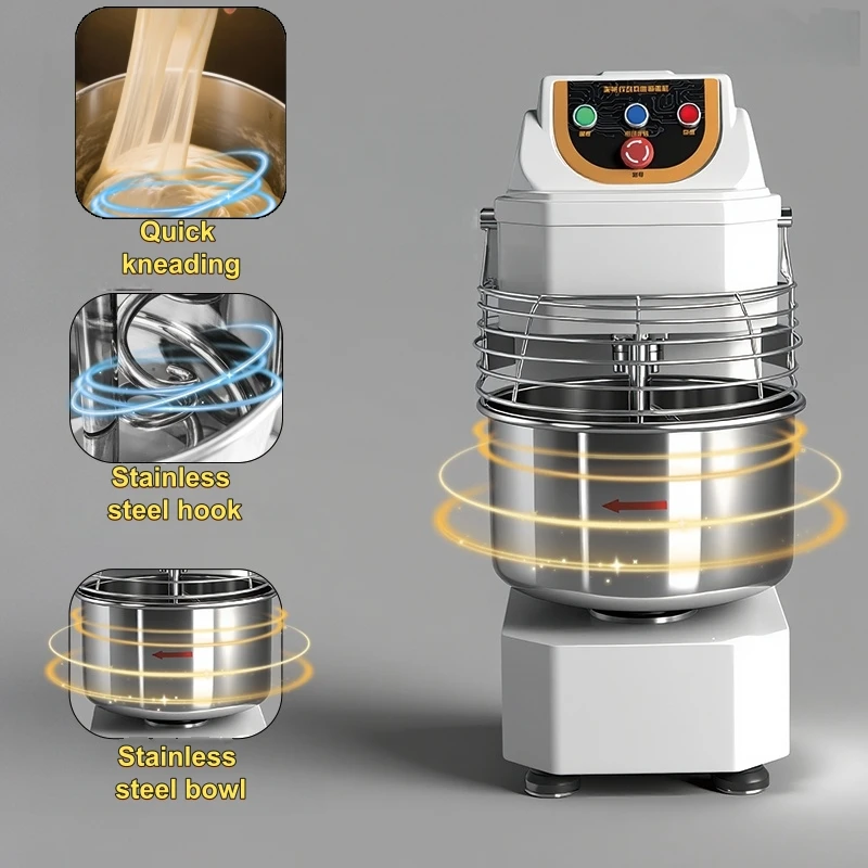 For Chinese Factory 10L/20L/30L/40L Dough Mixer m
For Chinese Factory 10L/20L/30L/40L Dough Mixer m