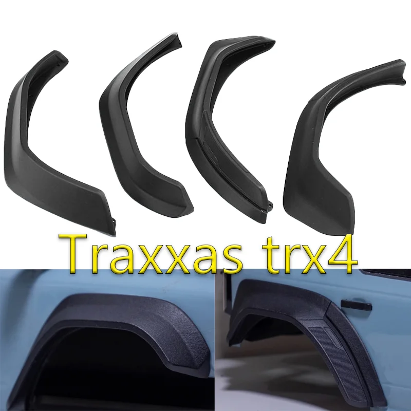4pcs Wing Eyebrow Fender Decoration for 1/10 RC Crawler Car Traxxas TRX4 NEW BRONCO DIY parts
4pcs Wing Eyebrow Fender Decoration for 1/10 RC Crawler Car Traxxas TRX4 NEW BRONCO DIY parts