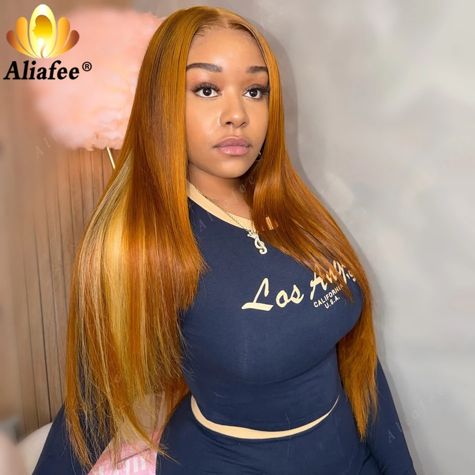 Salon Grade Quality Ginger Orange Highlight Light Honey Blonde Long Silky Straight 13x6 Transparent Lace Frontal Human Hair Wig
Salon Grade Quality Ginger Orange Highlight Light Honey Blonde Long Silky Straight 13x6 Transparent Lace Frontal Human Hair Wig