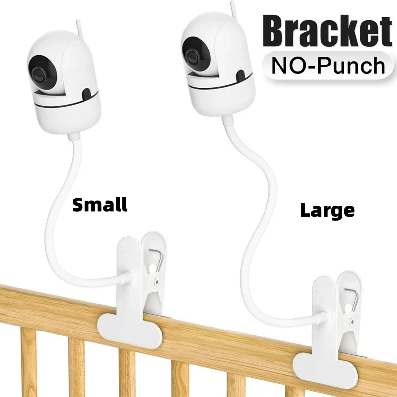 Protable Flexible Camera Clamp Mount Baby Monitor Camera Holder Stand Webcam Monitor Punch-free Bendable Bracket Base With Clip
Protable Flexible Camera Clamp Mount Baby Monitor Camera Holder Stand Webcam Monitor Punch-free Bendable Bracket Base With Clip