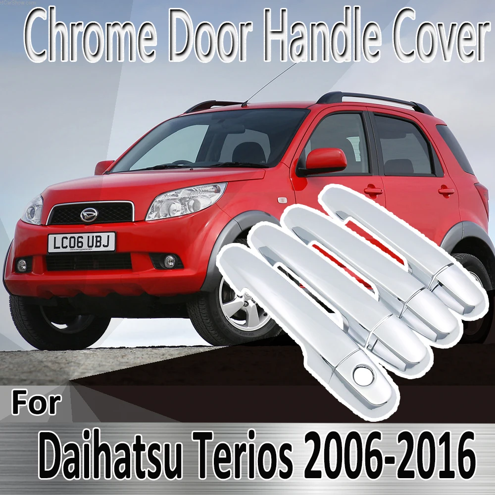 For Daihatsu Terios Bego Eco Wild J200 F400 2006~2016 Styling Stickers Decoration Chrome Door Handle Cover Refit Car Accessories
For Daihatsu Terios Bego Eco Wild J200 F400 2006~2016 Styling Stickers Decoration Chrome Door Handle Cover Refit Car Accessories
