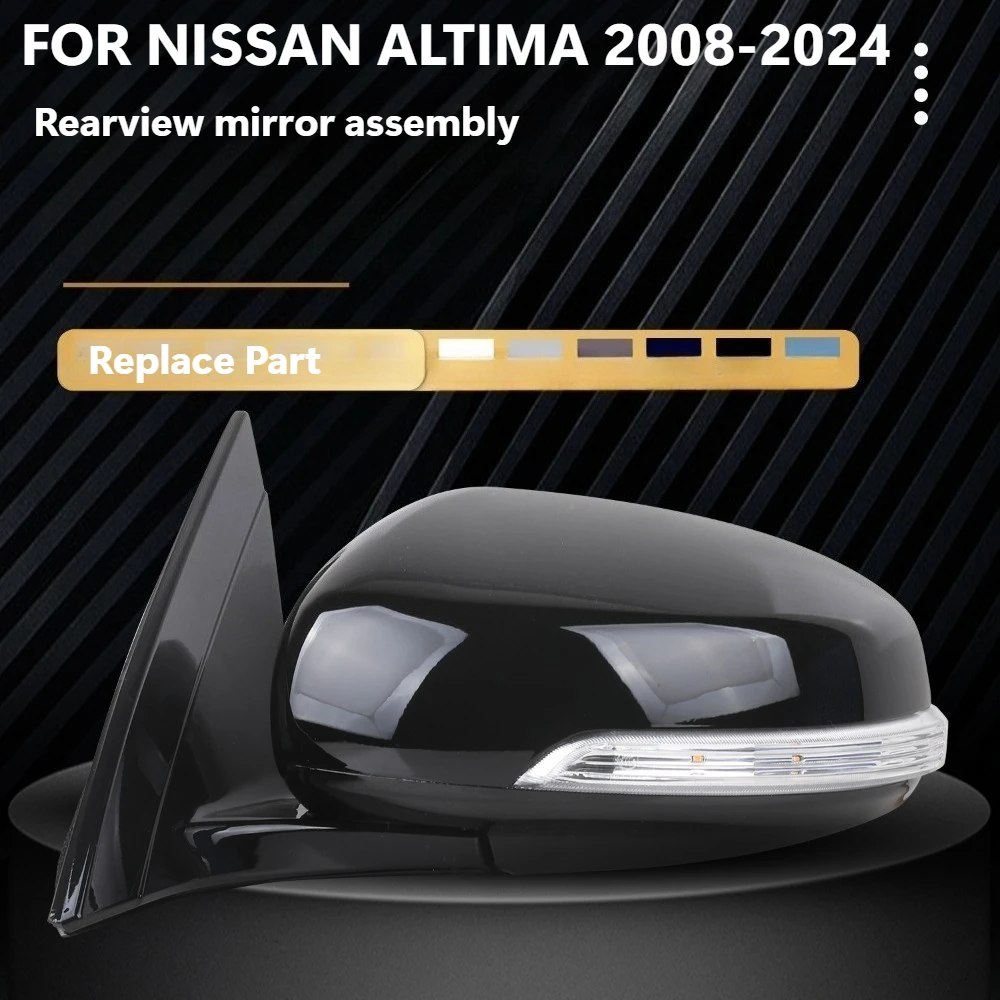 FOR NISSAN ALTIMA 2008-2024 Car Power Rear View Mirror Side Door Mirror Assembly
FOR NISSAN ALTIMA 2008-2024 Car Power Rear View Mirror Side Door Mirror Assembly
