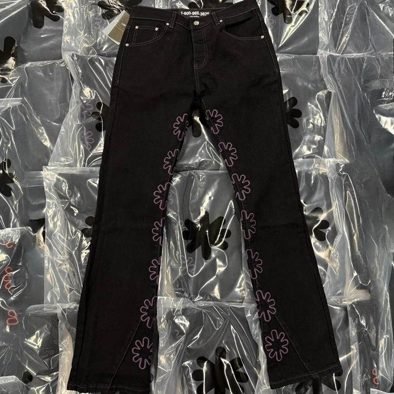 American Hip Hop LOSTSHDWS Jeans Street Fashionable Patchwork Slim-fitting Embroidery Logo Lost Shdws Denim Trousers
American Hip Hop LOSTSHDWS Jeans Street Fashionable Patchwork Slim-fitting Embroidery Logo Lost Shdws Denim Trousers