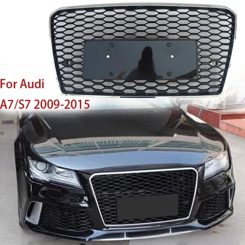 For Grill Audi A7 S7 Modified RS7 Racing Grills Honeycomb Hood 2009 2010 2011 2012 2013 2014 2015 Front Bumper Mesh Cover Plate
For Grill Audi A7 S7 Modified RS7 Racing Grills Honeycomb Hood 2009 2010 2011 2012 2013 2014 2015 Front Bumper Mesh Cover Plate