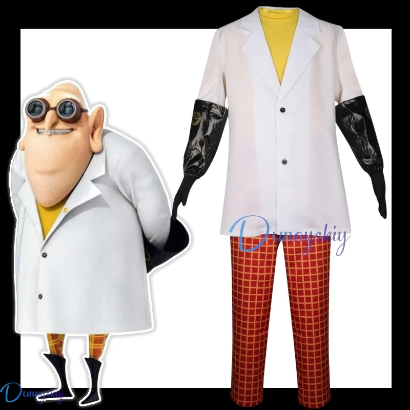 Anime Nefario Cosplay Dr Cosplay Man Nefario Doctor Play Costume Uniform Suit Halloween Party Role Play Outfit
Anime Nefario Cosplay Dr Cosplay Man Nefario Doctor Play Costume Uniform Suit Halloween Party Role Play Outfit