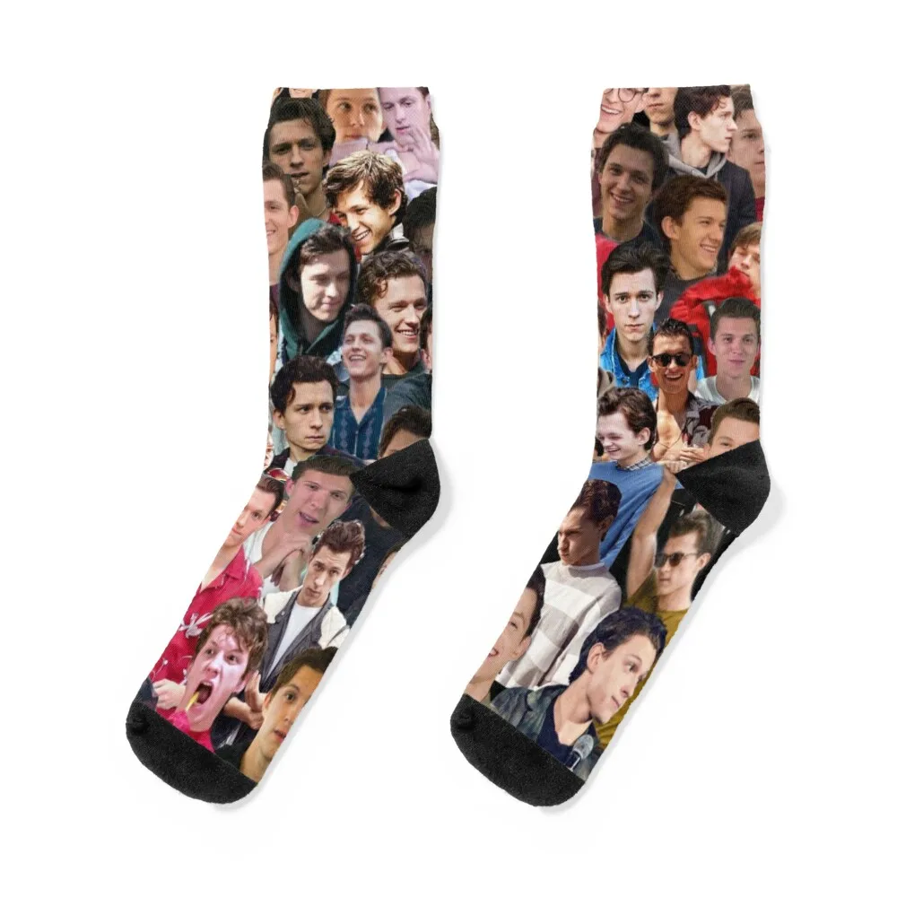 Tom Holland College Socks спортивные велосипедные забавные носки в стиле хип-хоп, женские и мужские носки 
Tom Holland College Socks спортивные велосипедные забавные носки в стиле хип-хоп, женские и мужские носки