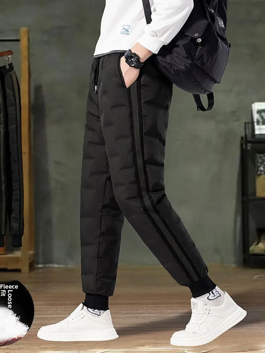 Зимние пуховые брюки, мужские ветрозащитные теплые снежные уличные брюки большого размера с манжетами, женские молодежные длинные брюки
Зимние пуховые брюки, мужские ветрозащитные теплые снежные уличные брюки большого размера с манжетами, женские молодежные длинные брюки