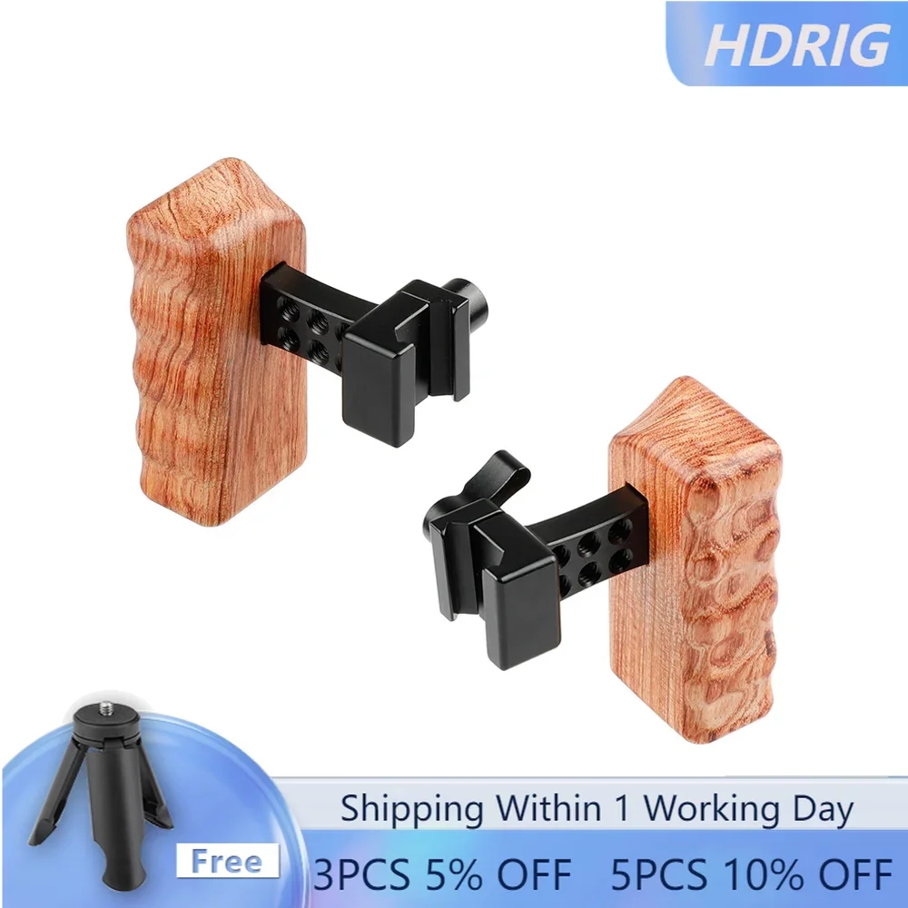 HDRIG 1 пара для DSLR камеры набор клетки деревянная ручка рукоятка с НАТО безопасный рельсовый соединитель
HDRIG 1 пара для DSLR камеры набор клетки деревянная ручка рукоятка с НАТО безопасный рельсовый соединитель