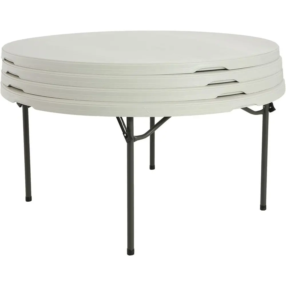 480301 Commercial Round olding Table (4 Pack), 5', White
480301 Commercial Round olding Table (4 Pack), 5', White