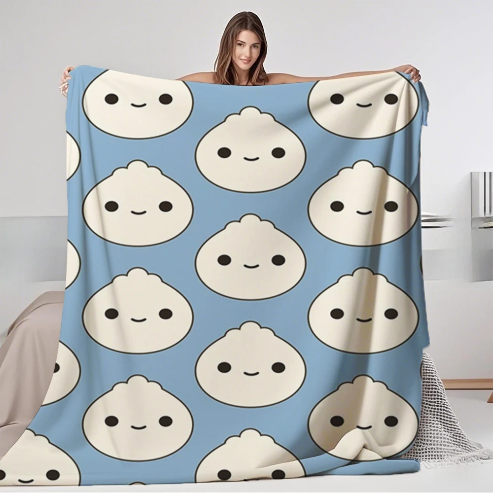 Cozy Flannel Soft Blanket Cute Kawaii Bao Dumpling Zen Weighted Blanket Microfiber Bedspread Featuring Moisture-wicking
Cozy Flannel Soft Blanket Cute Kawaii Bao Dumpling Zen Weighted Blanket Microfiber Bedspread Featuring Moisture-wicking